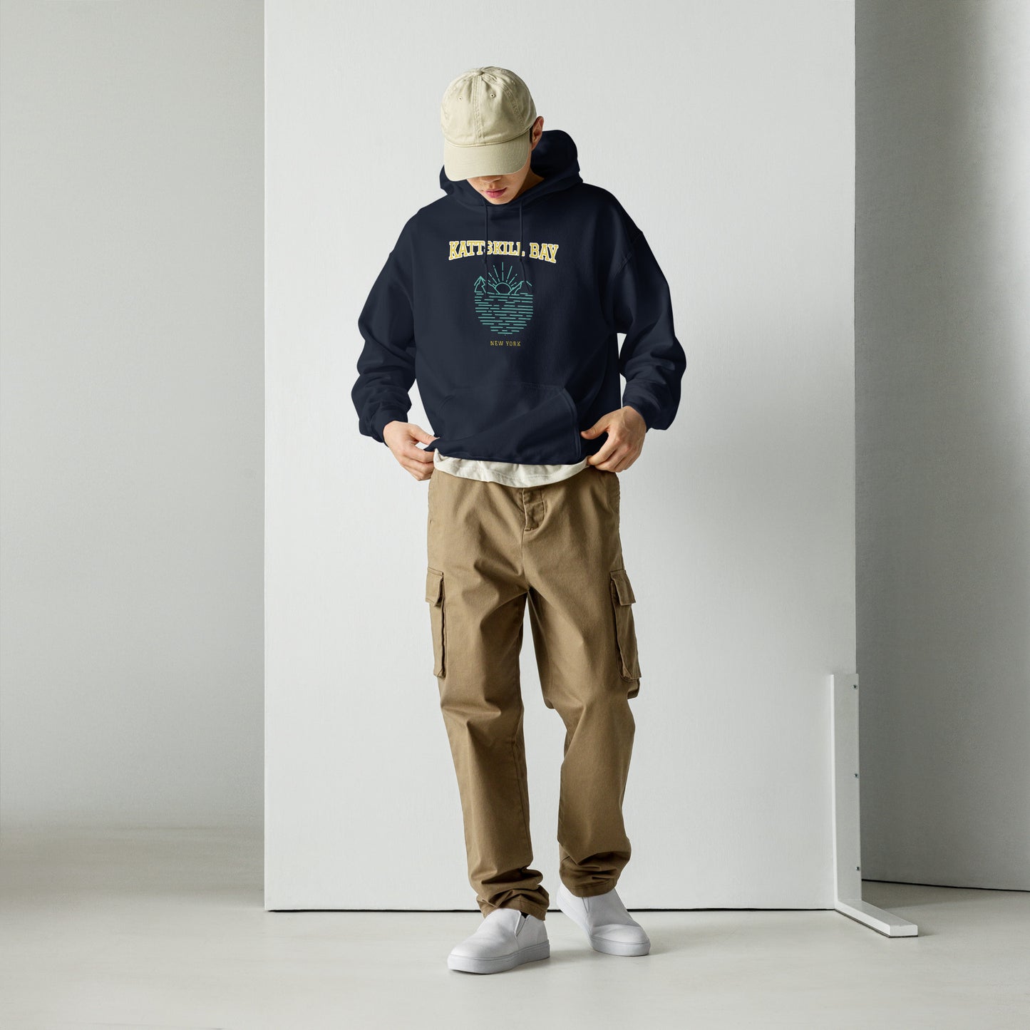 Kattskill Bay Navy Hoodie
