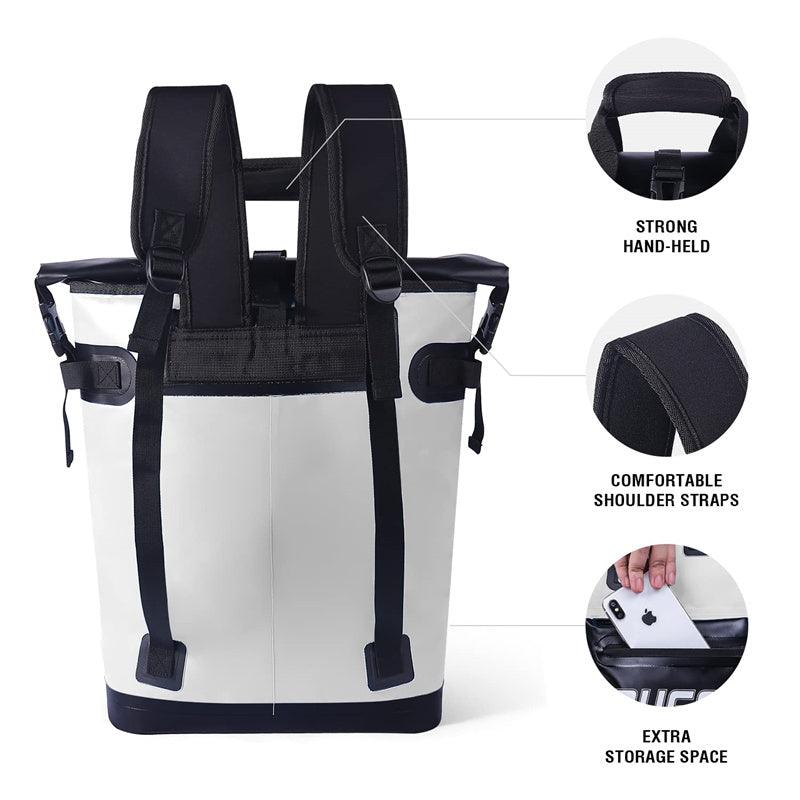 Buffalo Gear 19QT Backpack Cooler — Waterproof, Keeps Ice 36 Hours