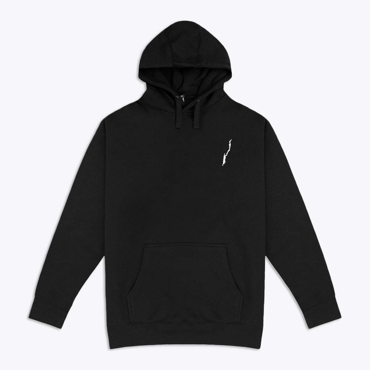 Lake George Hoodie - Premium Cotton Heritage Pullover black