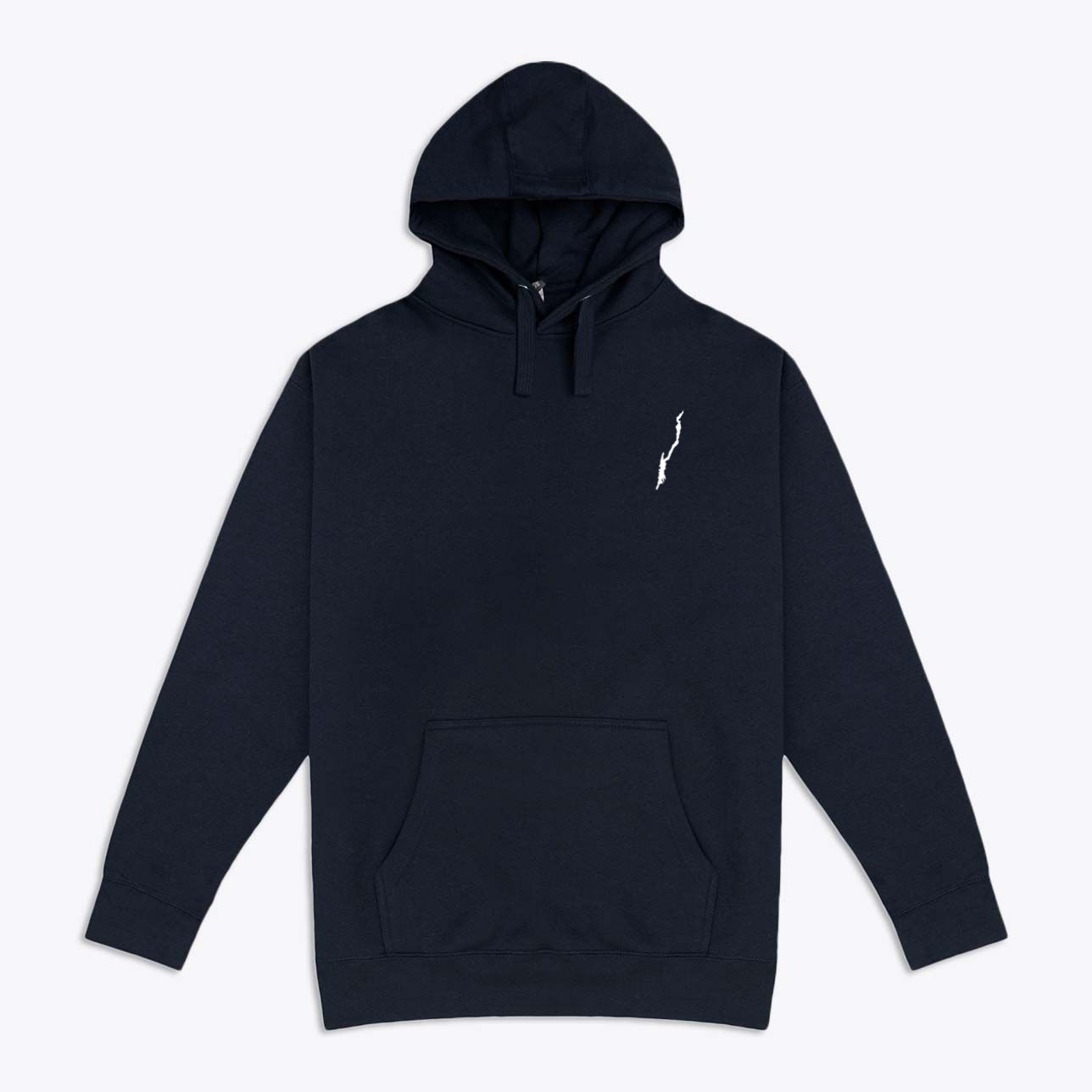 Lake George Hoodie - Premium Cotton Heritage Pullover navy
