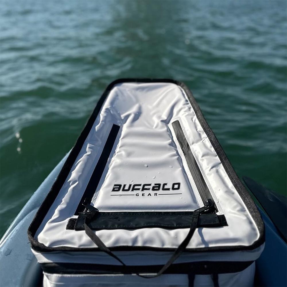 Buffalo Gear 25" Kayak Fish Cooler Bag — Insulated Kill Bag with Shoulder Strap