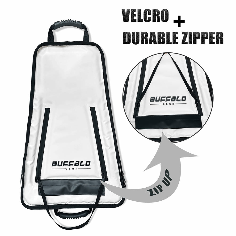 Buffalo Gear 25" Kayak Fish Cooler Bag — Insulated Kill Bag with Shoulder Strap