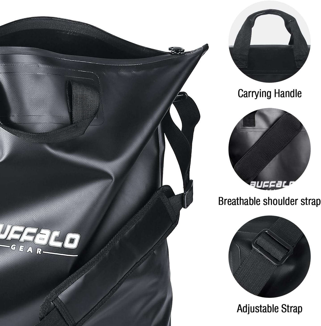 Tournament Weigh-In Bag with Mesh Insert — Waterproof, 24×25"