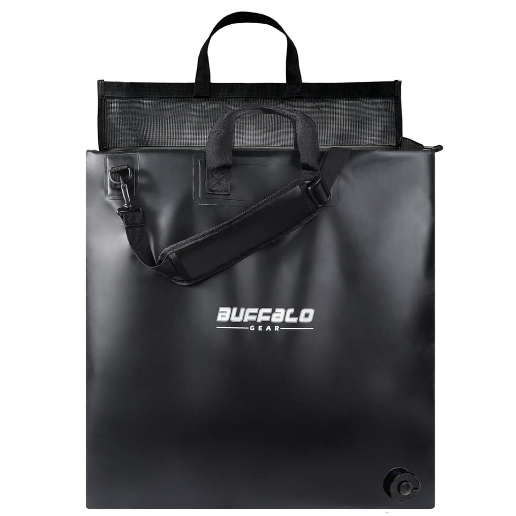 Tournament Weigh-In Bag with Mesh Insert — Waterproof, 24×25"