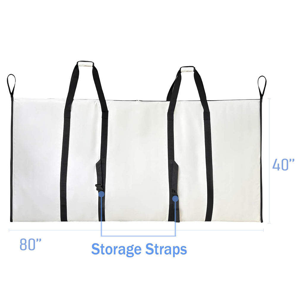 Extra-Large Fish Cooler Bag — 80×40", YKK Zipper, Tuna-Grade