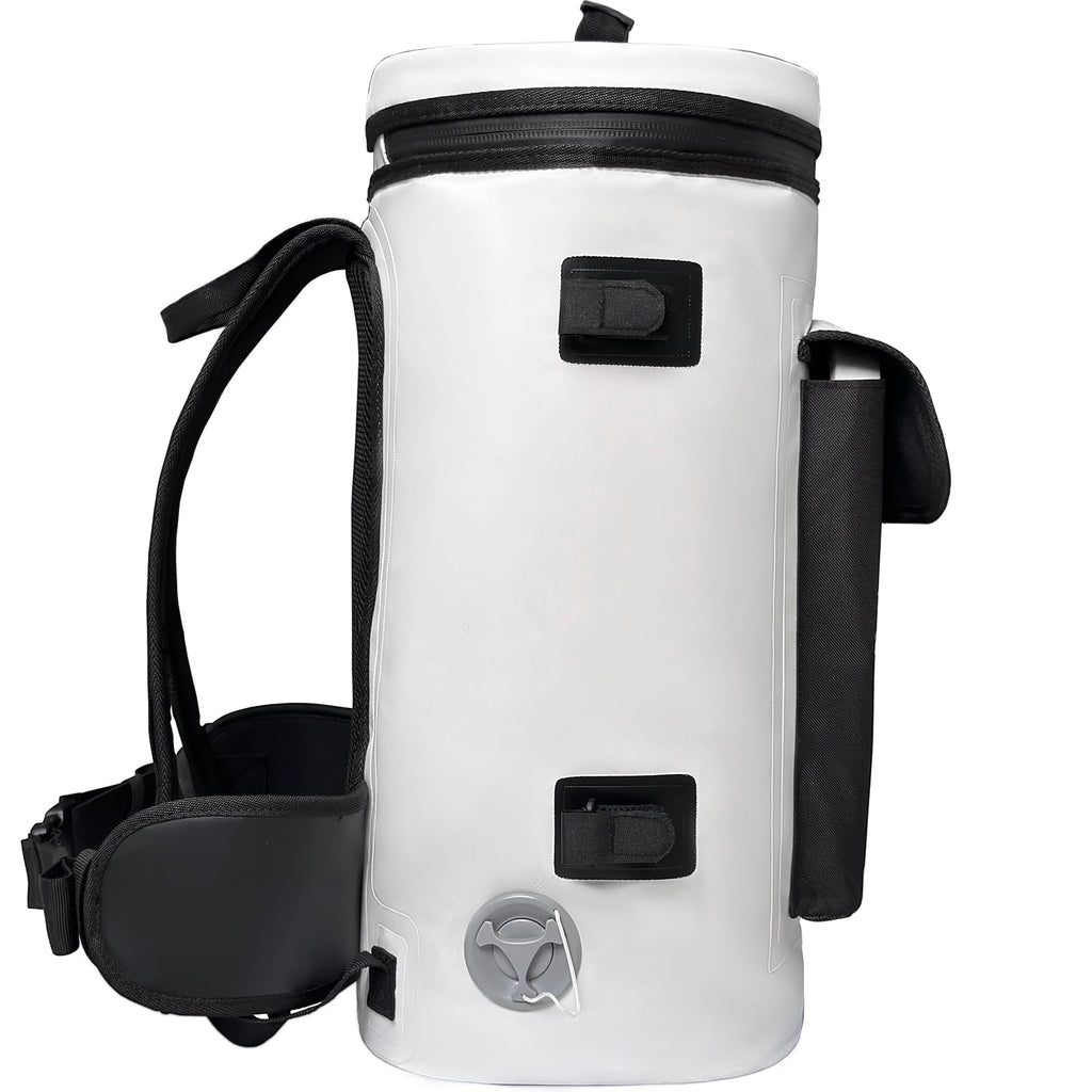 Fish Cooler Backpack — 31QT / 30L, 24–36hr Ice Retention, Rod Holders