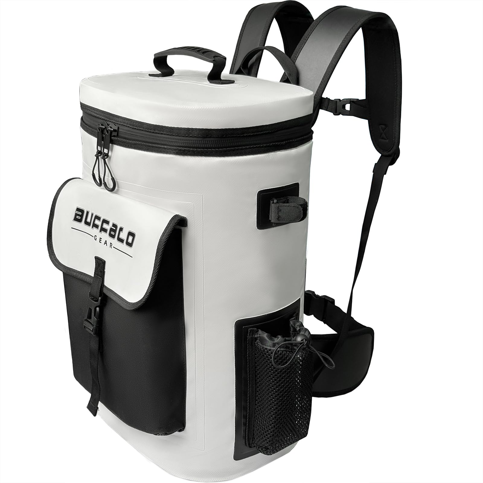 Fish Cooler Backpack — 31QT / 30L, 24–36hr Ice Retention, Rod Holders