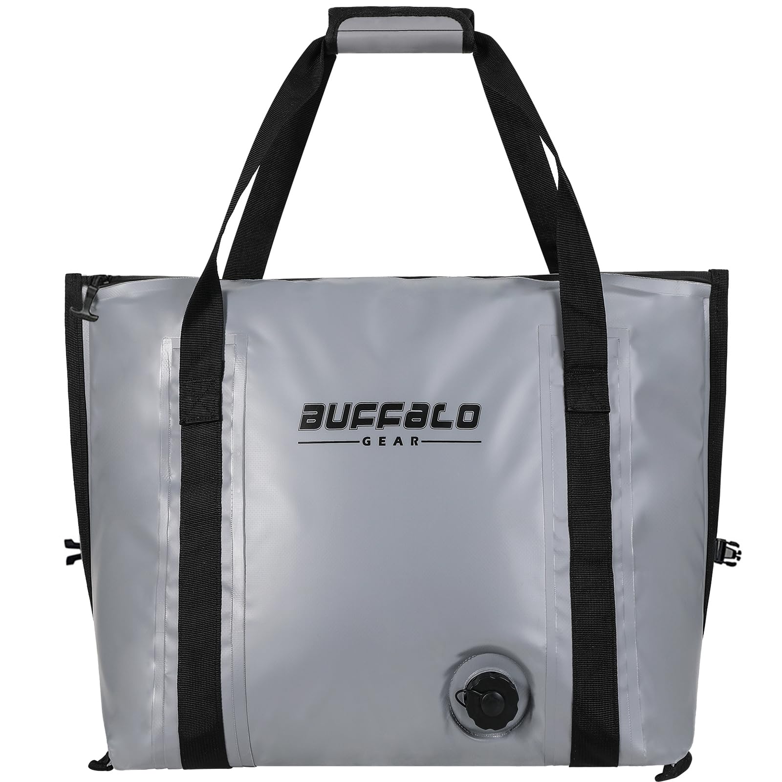 Insulated Fish Cooler Bag with Flat Bottom — 37QT / 35L
