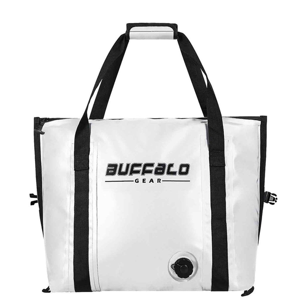 Insulated Fish Cooler Bag with Flat Bottom — 37QT / 35L