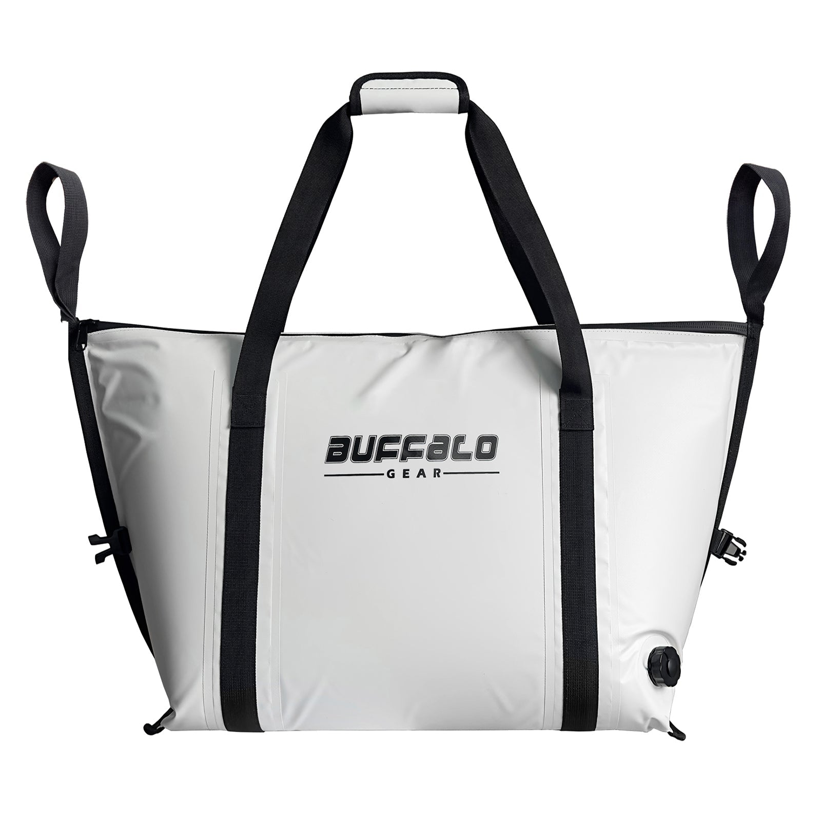 Insulated Fish Cooler Bag with Flat Bottom — 45QT / 42L