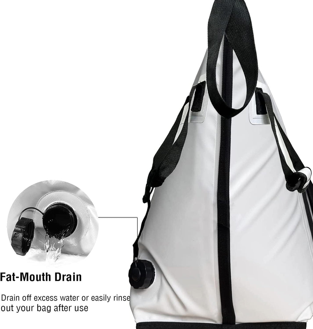 Large Insulated Fish Cooler Bag — 84QT / 48", 48+ Hour Ice Retention