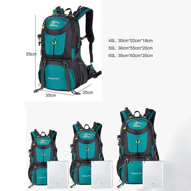 50L Waterproof Hiking Backpack — Lightweight, High-Capacity Trail Pack