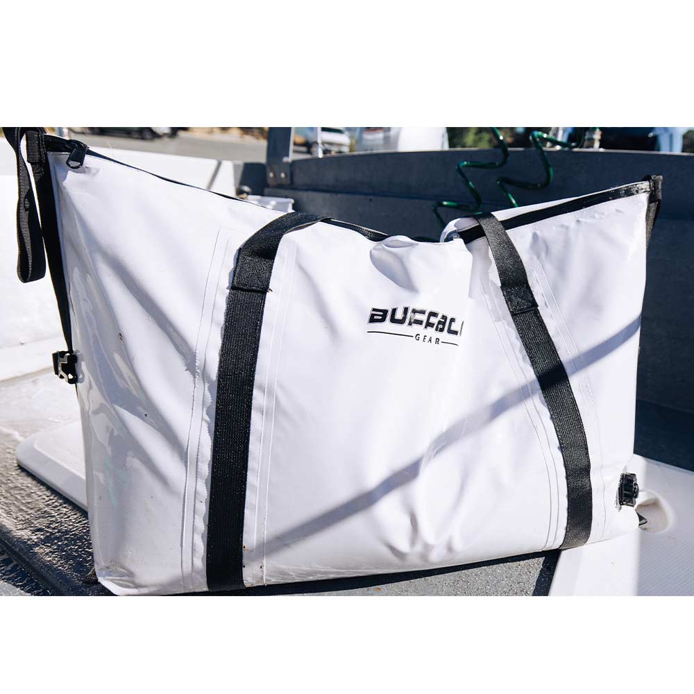 Insulated Fish Cooler Bag with Flat Bottom — 58QT / 55L