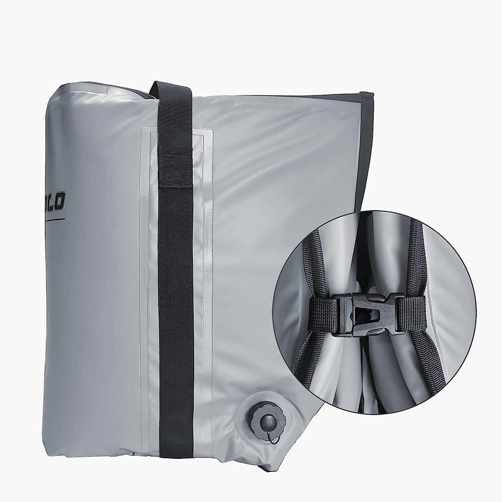 Insulated Fish Cooler Bag with Flat Bottom — 58QT / 55L