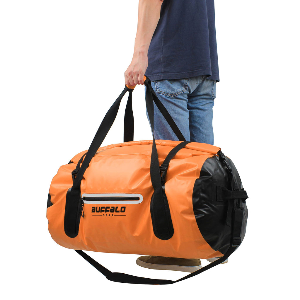 Waterproof Roll-Top Duffel Dry Bag — 63QT / 60L, 6 Colors