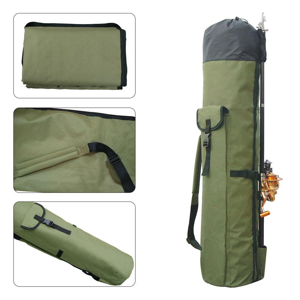 Multifunction Nylon Fishing Bag | Rod & Tackle Storage