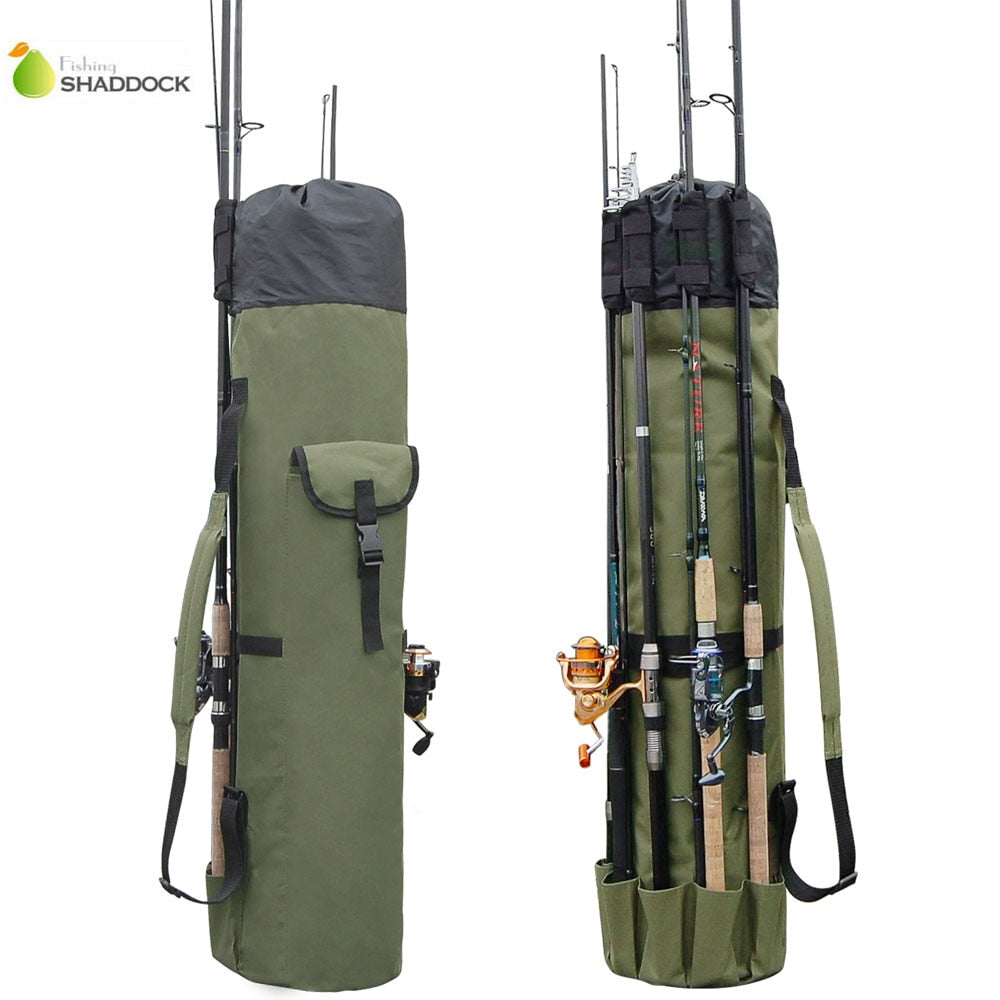 Multifunction Nylon Fishing Bag | Rod & Tackle Storage