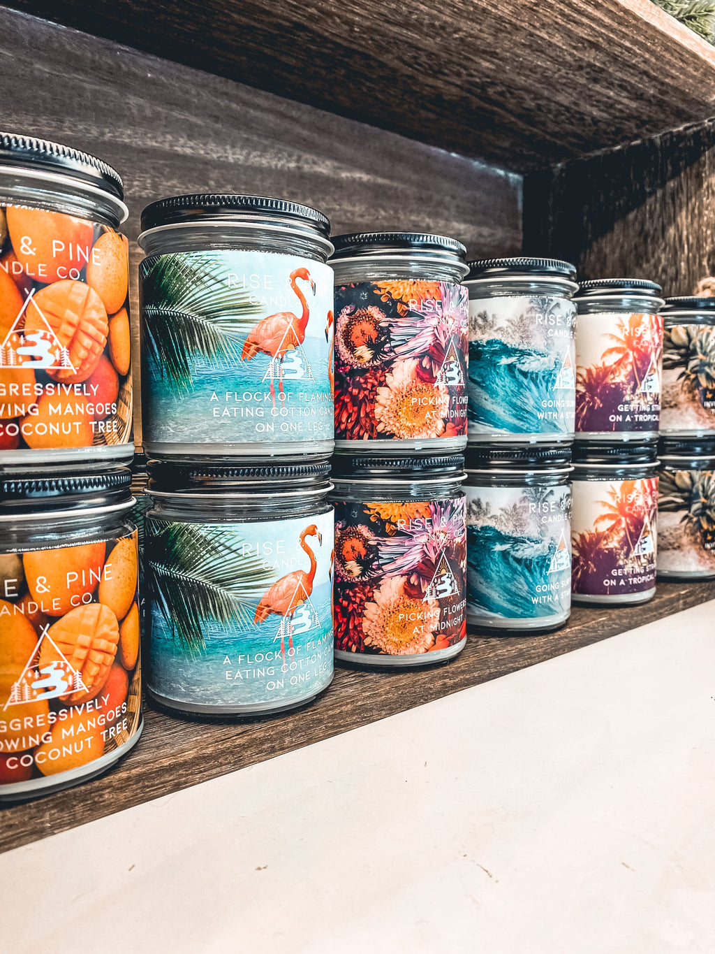 "Going to the Cabin for the Weekend" Soy Wax Candle — Cedar, Cinnamon & Clove, 9 oz