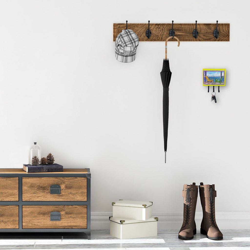 Adirondack Chairs Wall Hook — Triple Key & Leash Holder