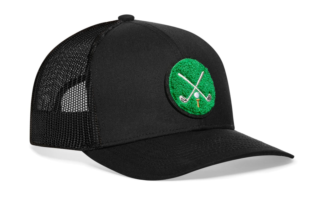 Haka Golf Trucker Hat with Club X chenille patch
