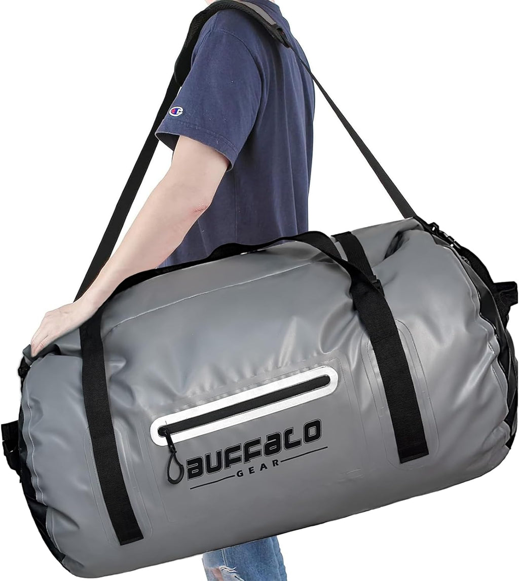 Waterproof Roll-Top Duffel Dry Bag — 85QT / 80L, 6 Colors
