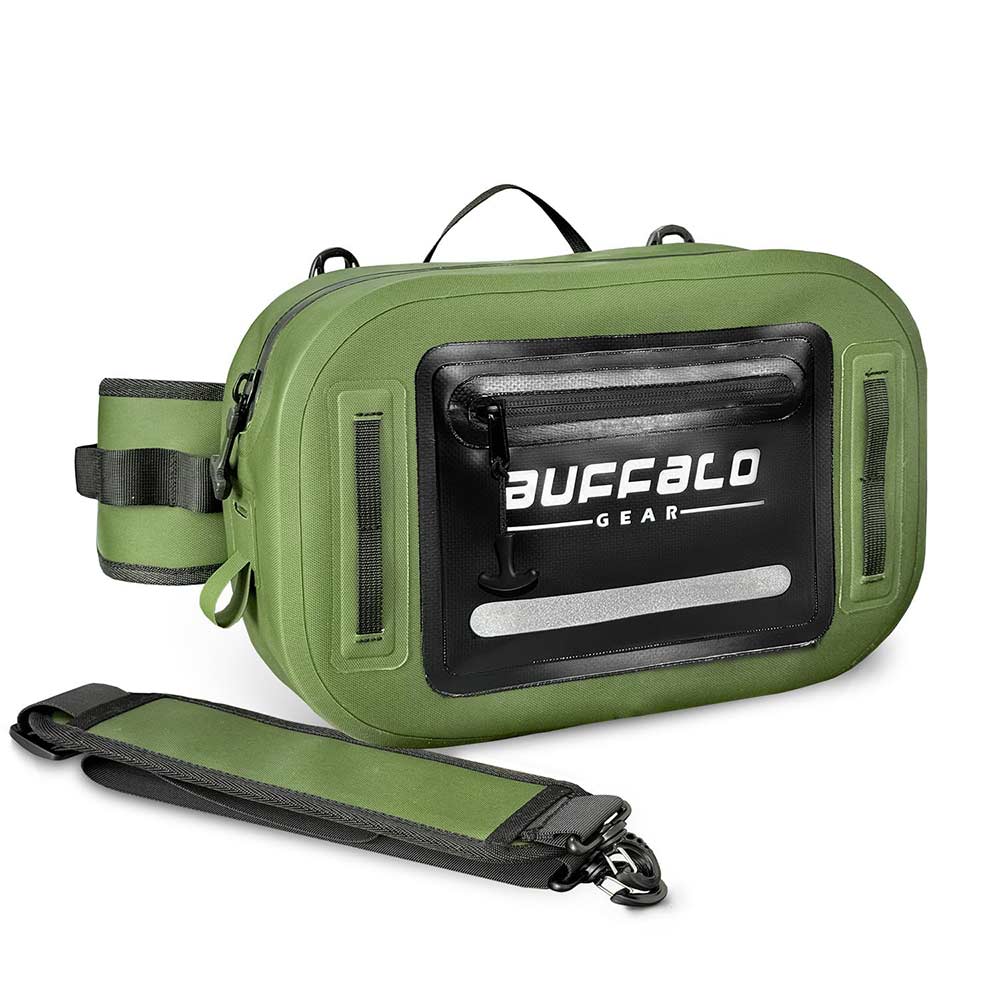 Waterproof Fishing Fanny Pack — 9.4QT / 8.9L, Fly Fishing & Wade Fishing