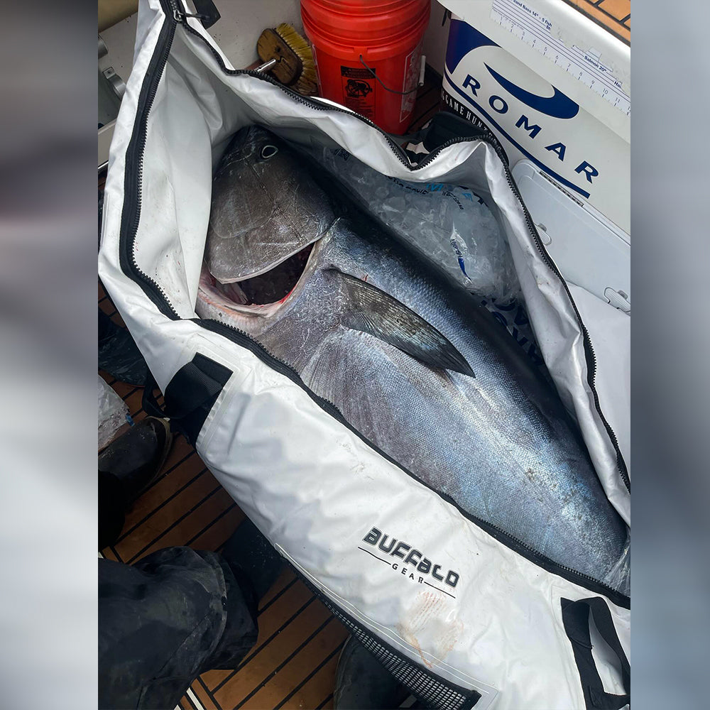 Extra-Large Fish Cooler Bag — 90", YKK Zipper, Tuna & Big Game