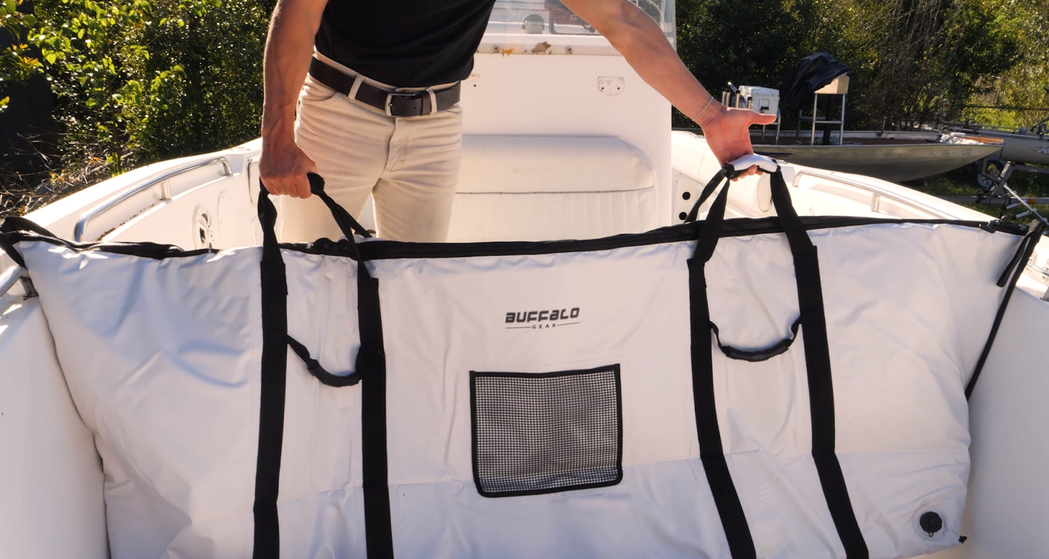 Extra-Large Fish Cooler Bag — 90", YKK Zipper, Tuna & Big Game