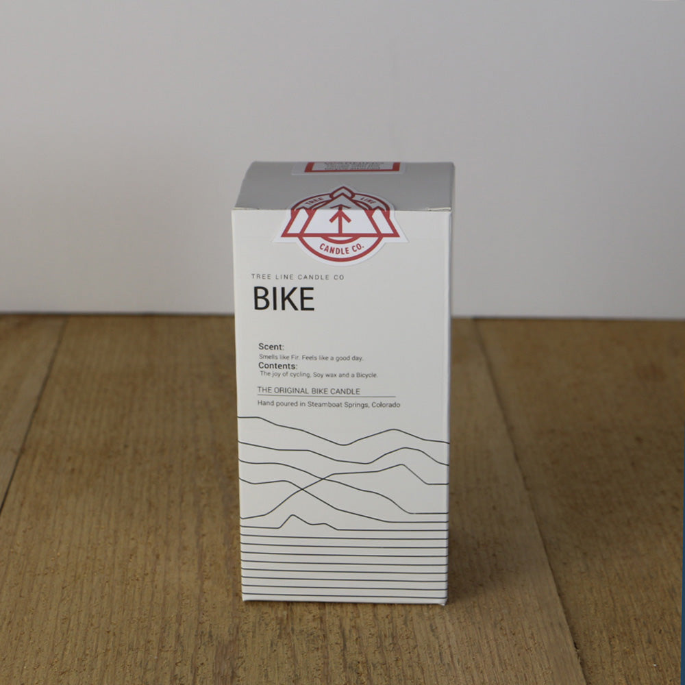 Mountain Bike Candle