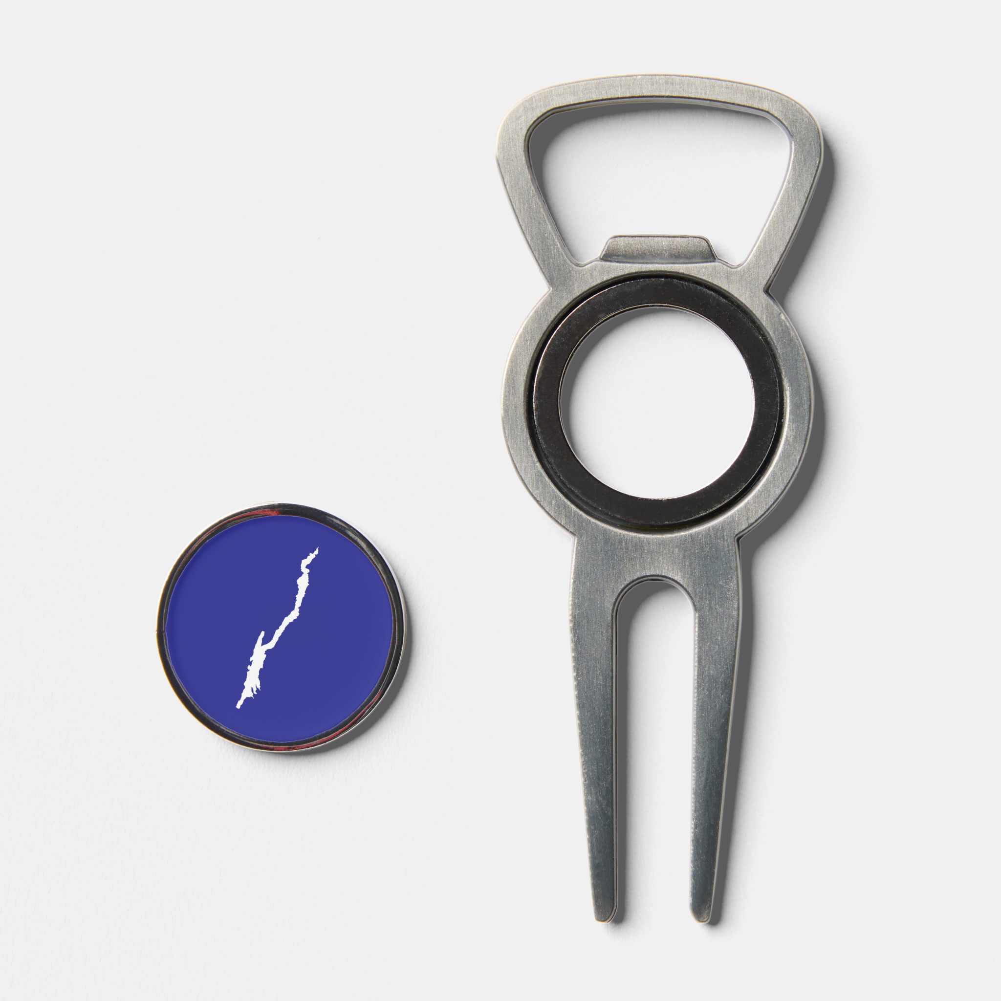 Lake George Divot Tool Bottle Opener With Magnetic Golf Marker