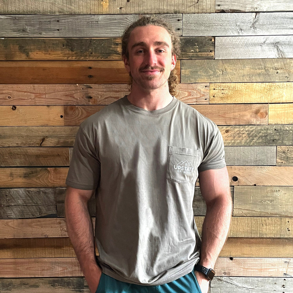 Mountainside Pocket Tee - Cinder