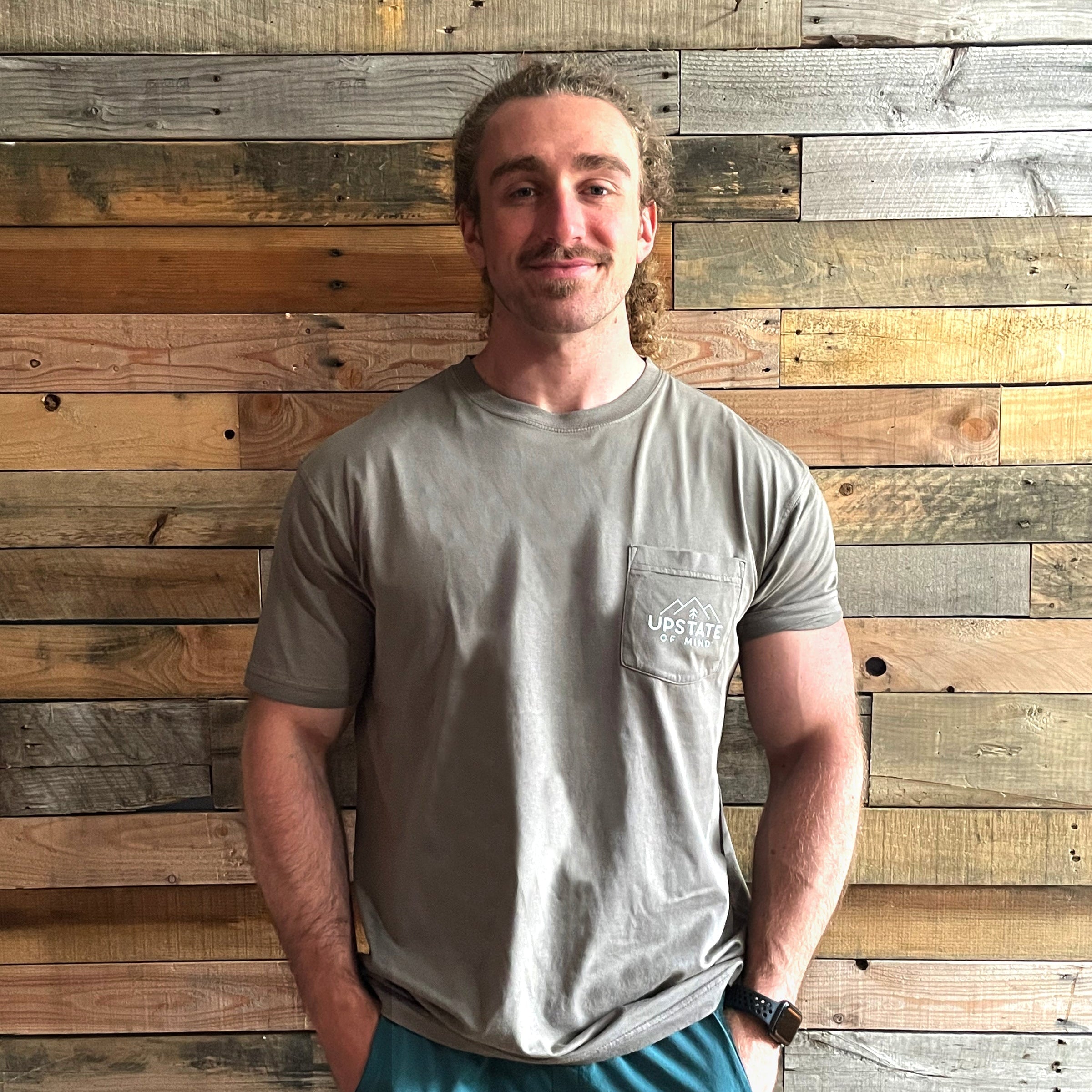 Mountainside Pocket Tee - Cinder