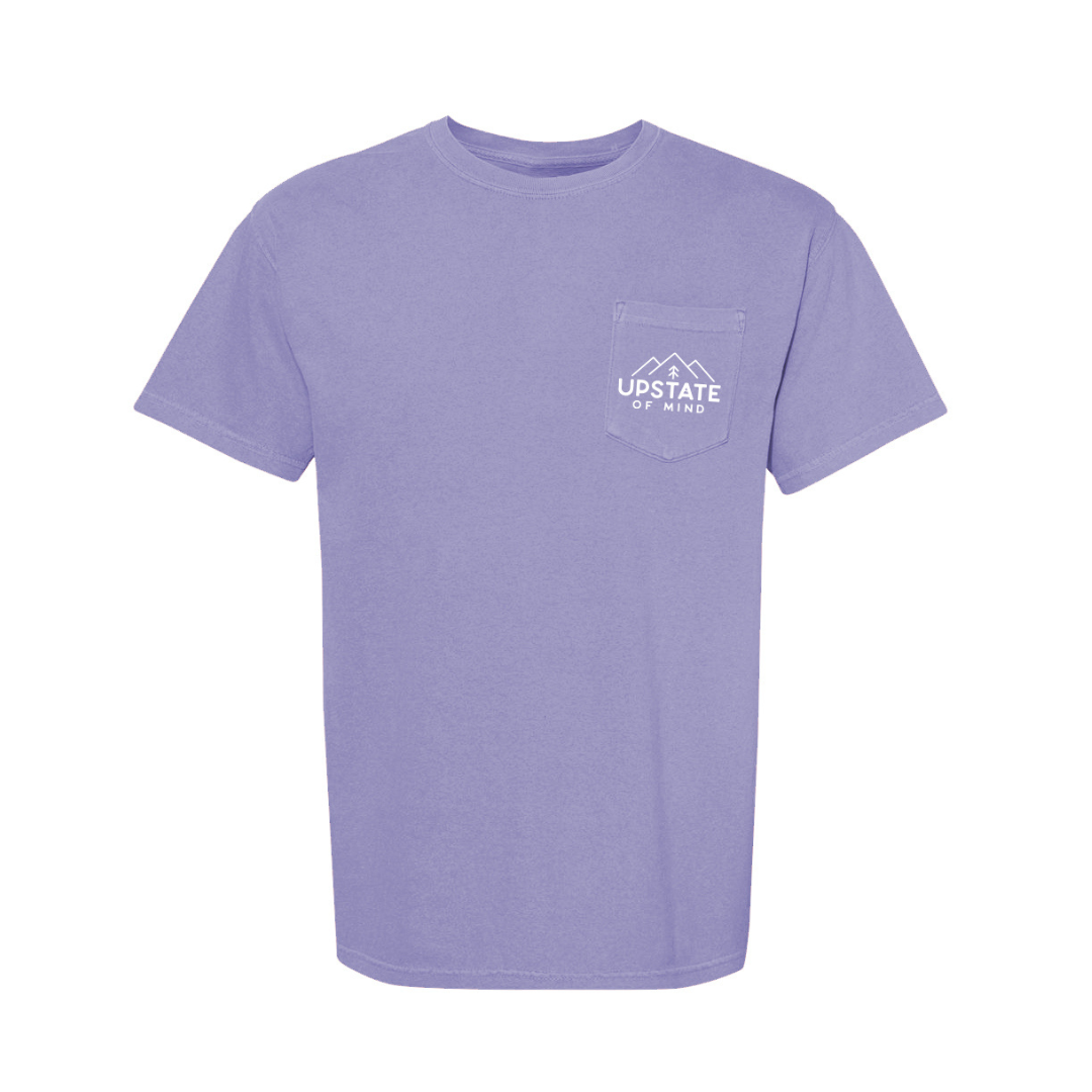 Mountainside Pocket Tee - Purple Haze