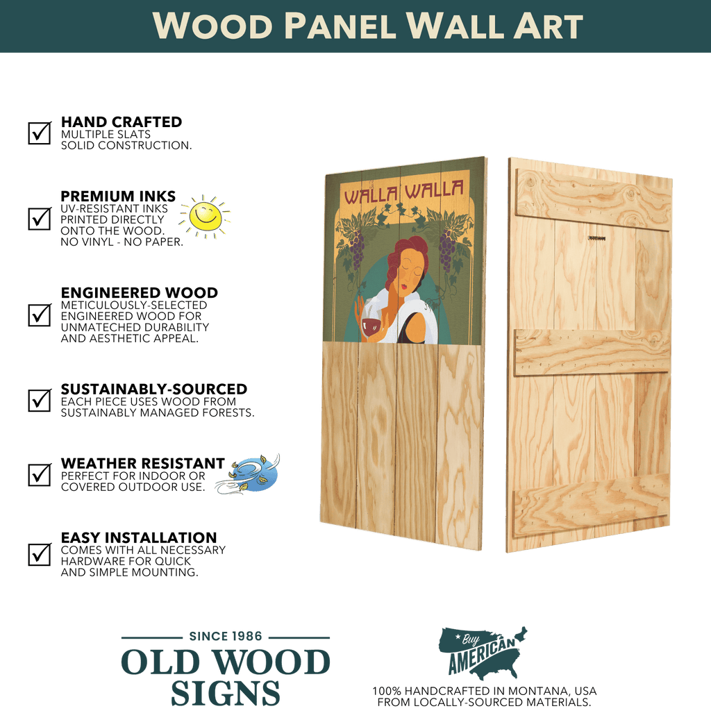 A Change of Scenery on the Water - Wood & Metal Wall Art