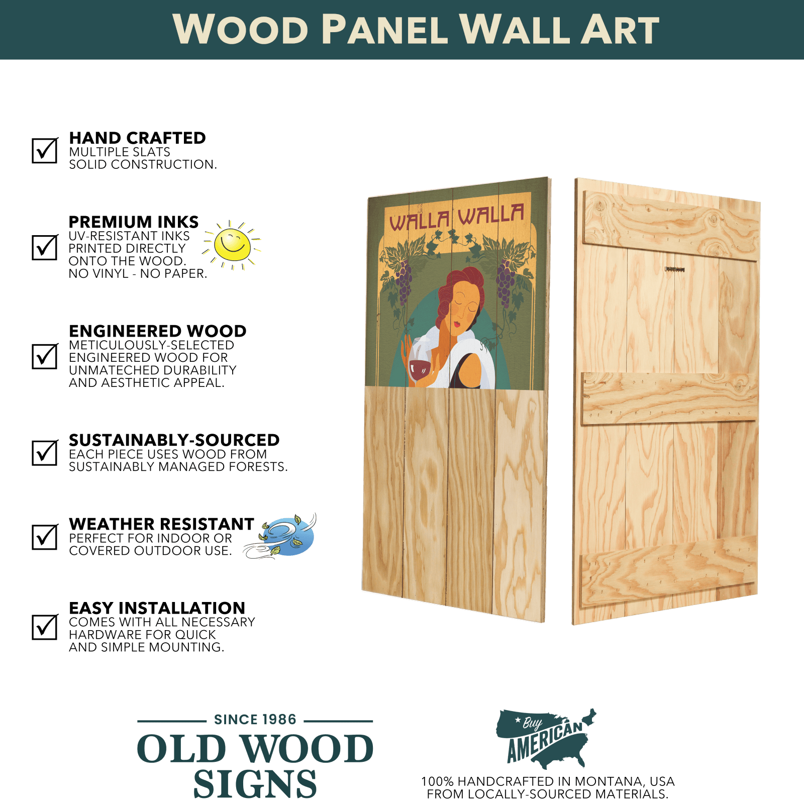 A Change of Scenery on the Water - Wood & Metal Wall Art
