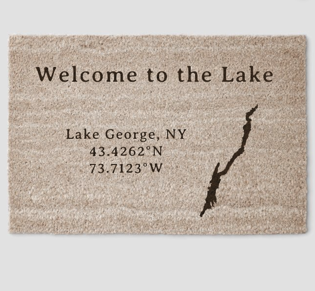 Lake George Door Mat