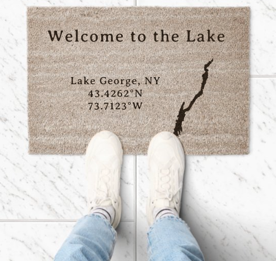 Lake George Door Mat