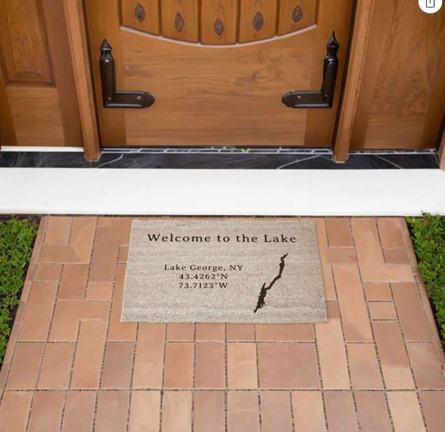 Lake George Door Mat