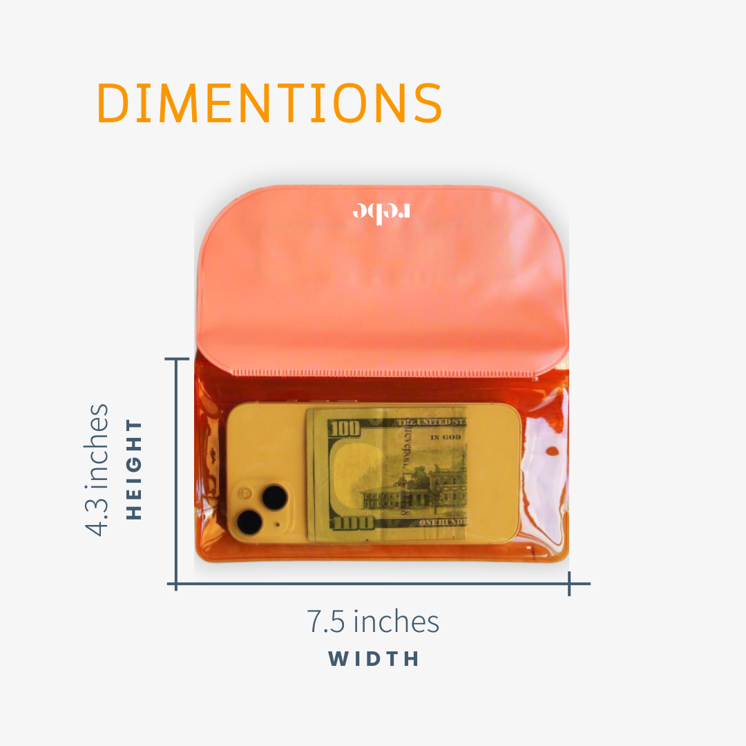 Waterproof Phone Dry Bag Pouch — IP68 Waterproof Case