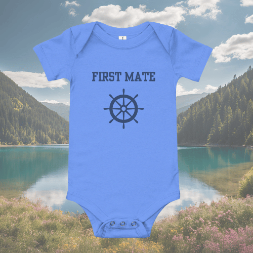 "First Mate" Onesie