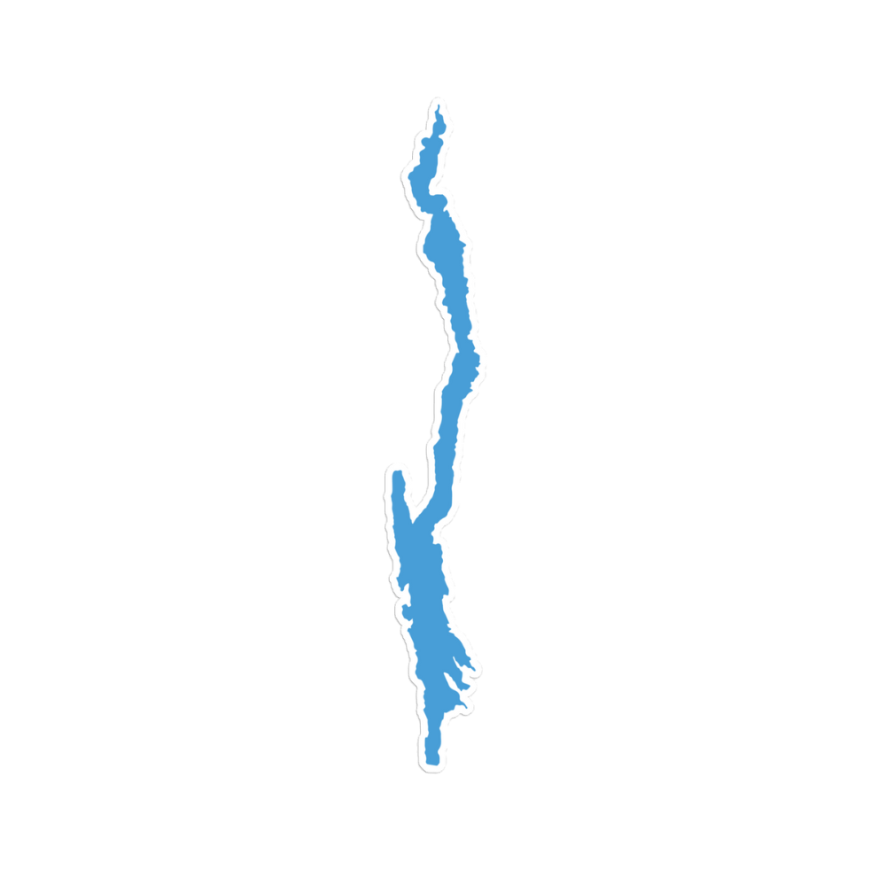 Blue Lake George Car Decal