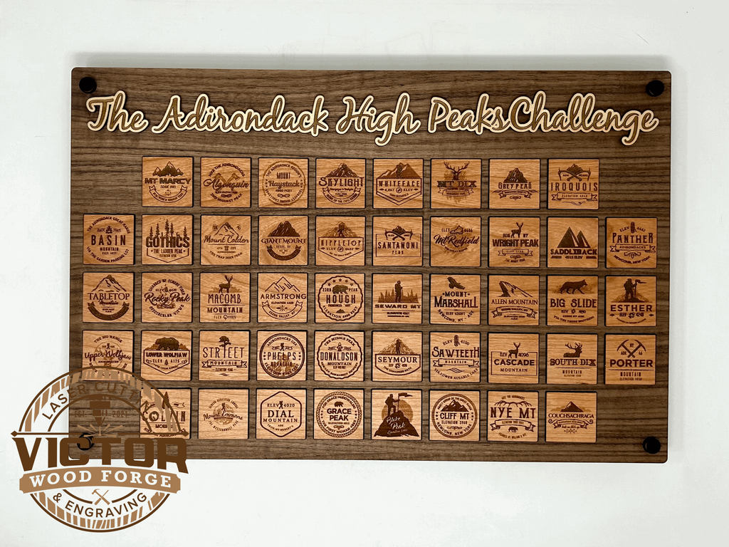 Adirondack 46er High Peaks Tracker — Collector's Edition