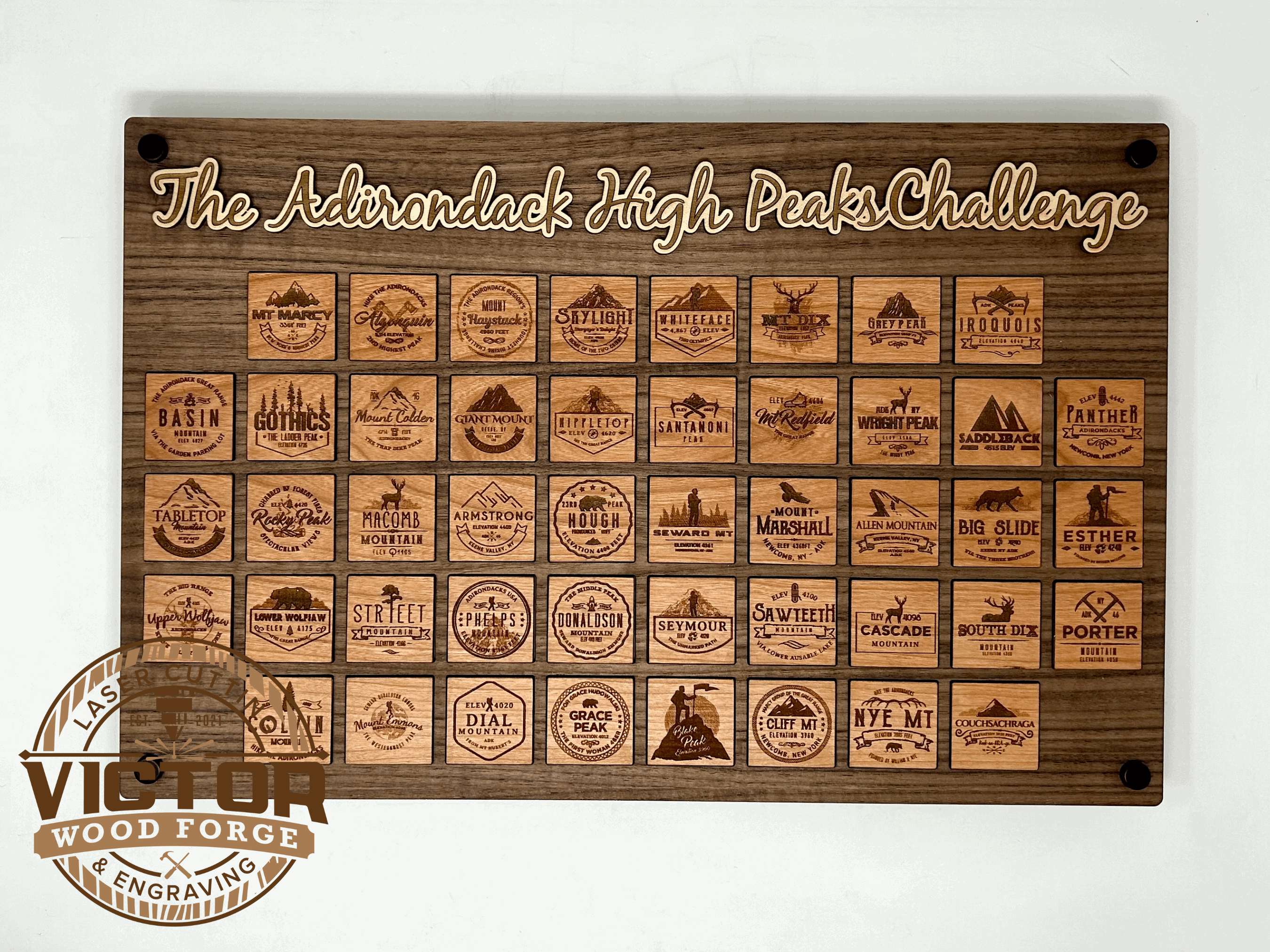 Adirondack 46er High Peaks Tracker — Collector's Edition