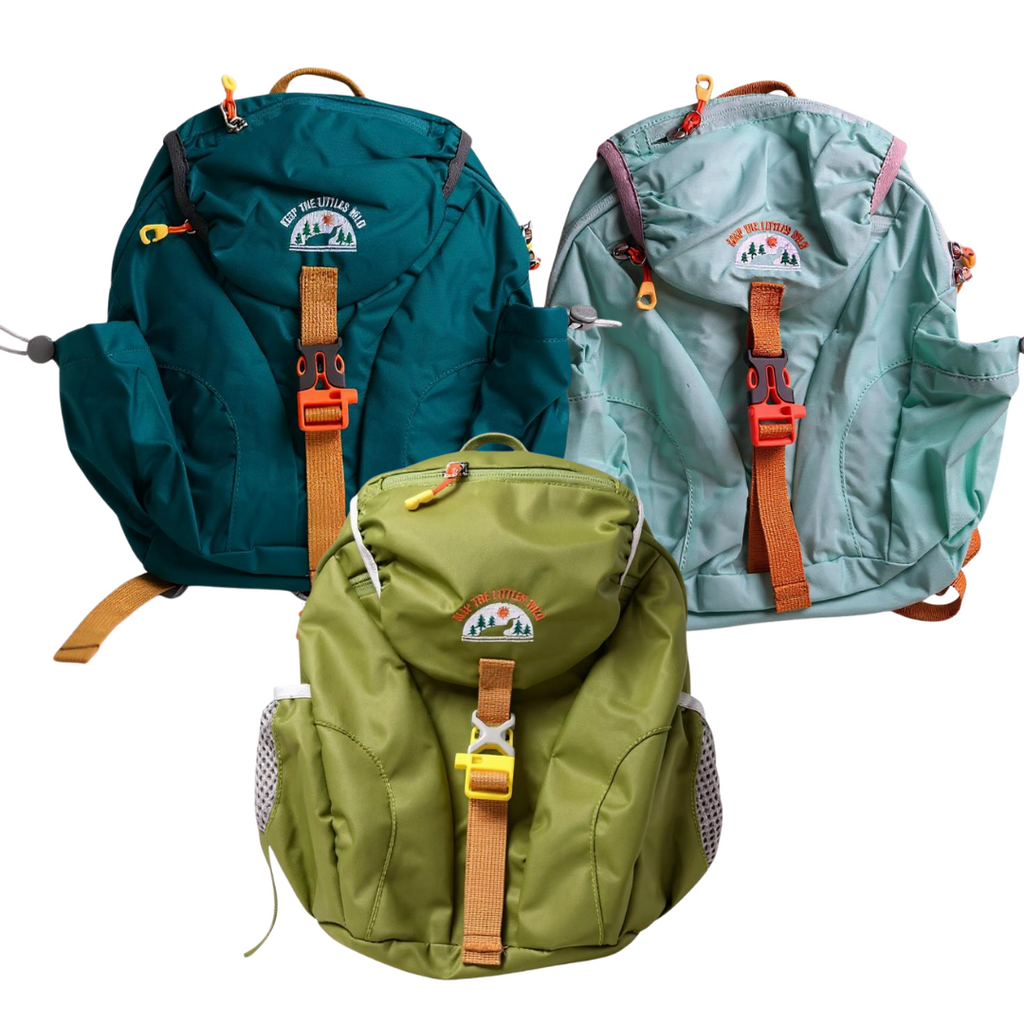 Kids Hiking Backpack — Ages 2–7, Hydration-Ready, 3 Colors