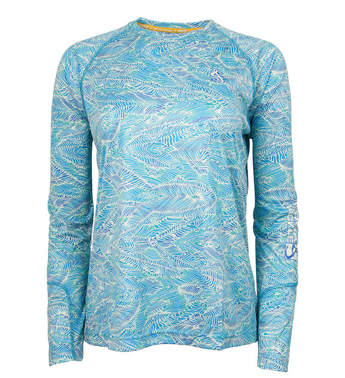Women's Swells Long Sleeve UV Fishing Shirt