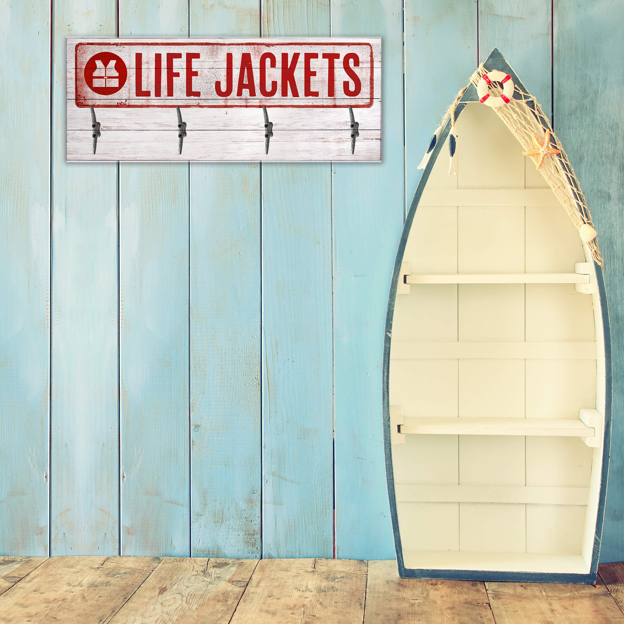 Life Jackets Coatrack