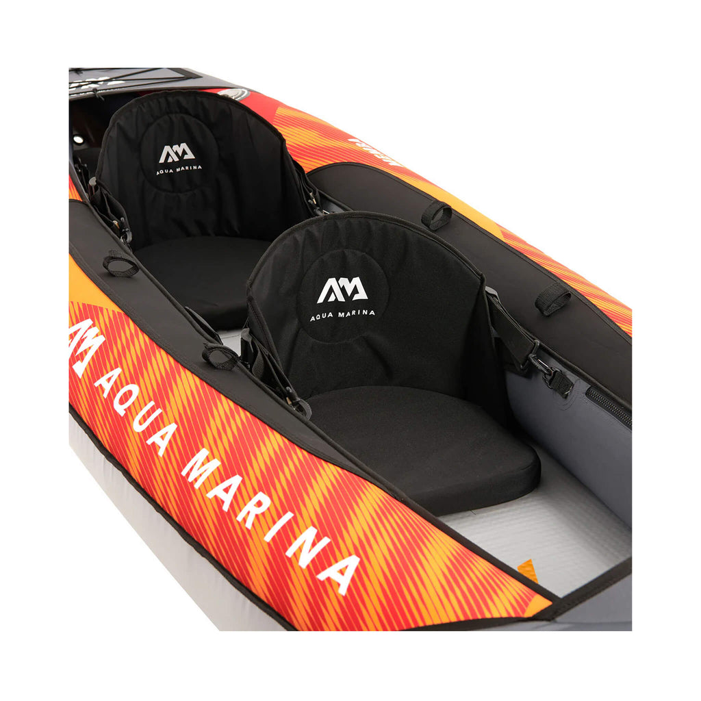 Aqua Marina Memba 390 2-Person Touring Kayak — 12', Drop-Stitch Deck, Paddles Included