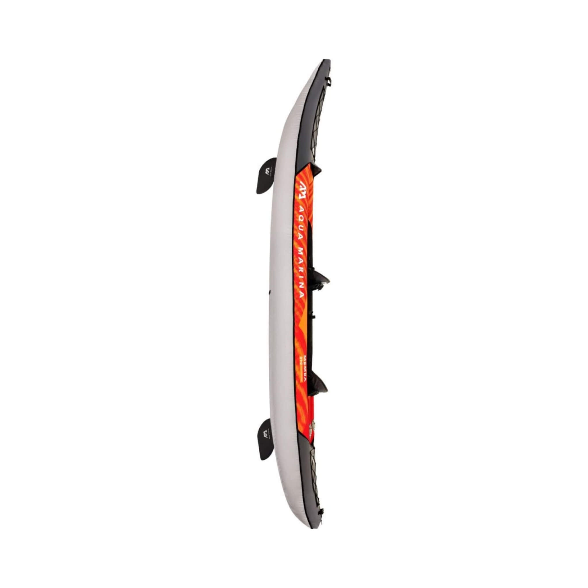 Aqua Marina Memba 390 2-Person Touring Kayak — 12', Drop-Stitch Deck, Paddles Included