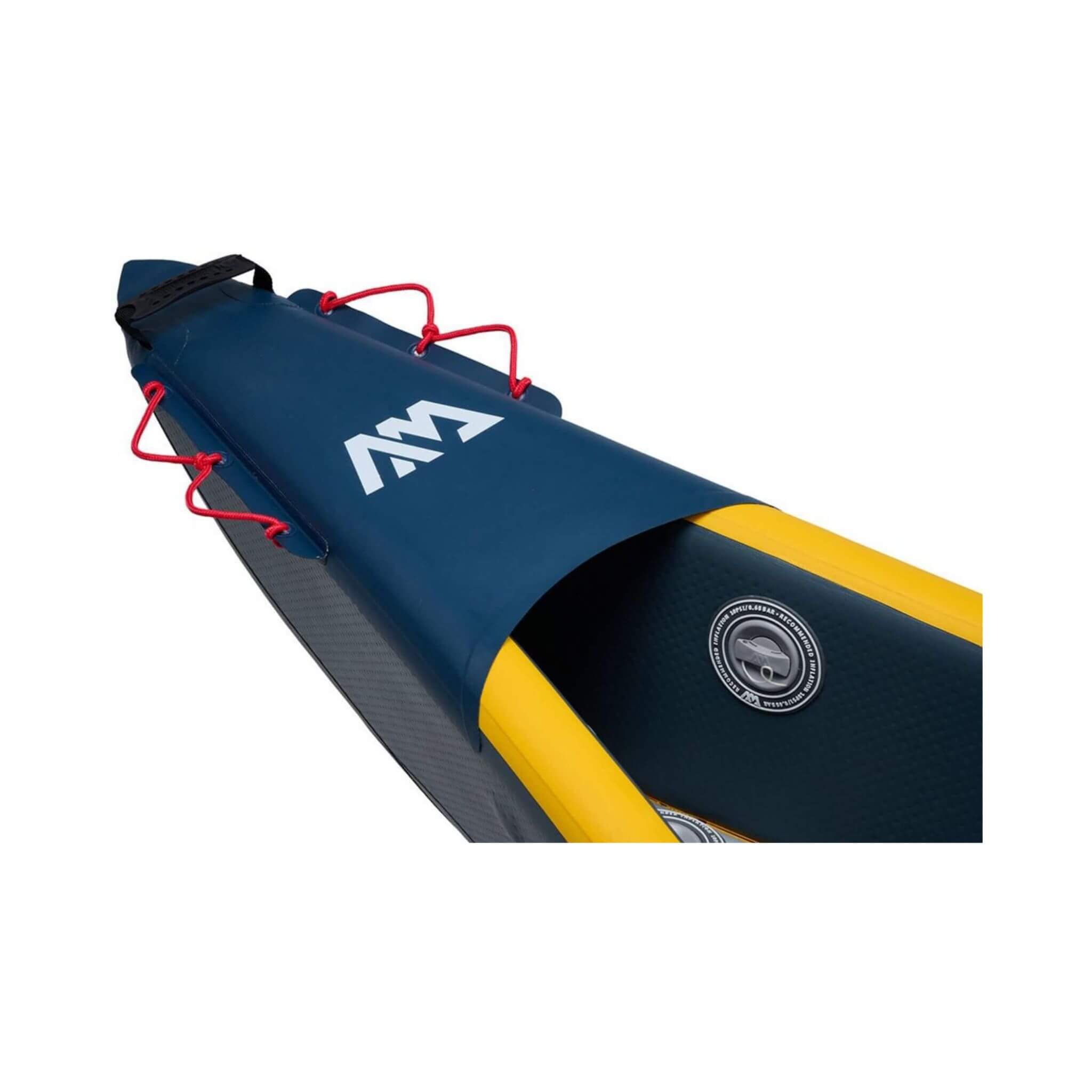 Aqua Marina Tomahawk AIR-K 440 2-Person Inflatable Kayak — 14', High-Pressure, Speed-Focused