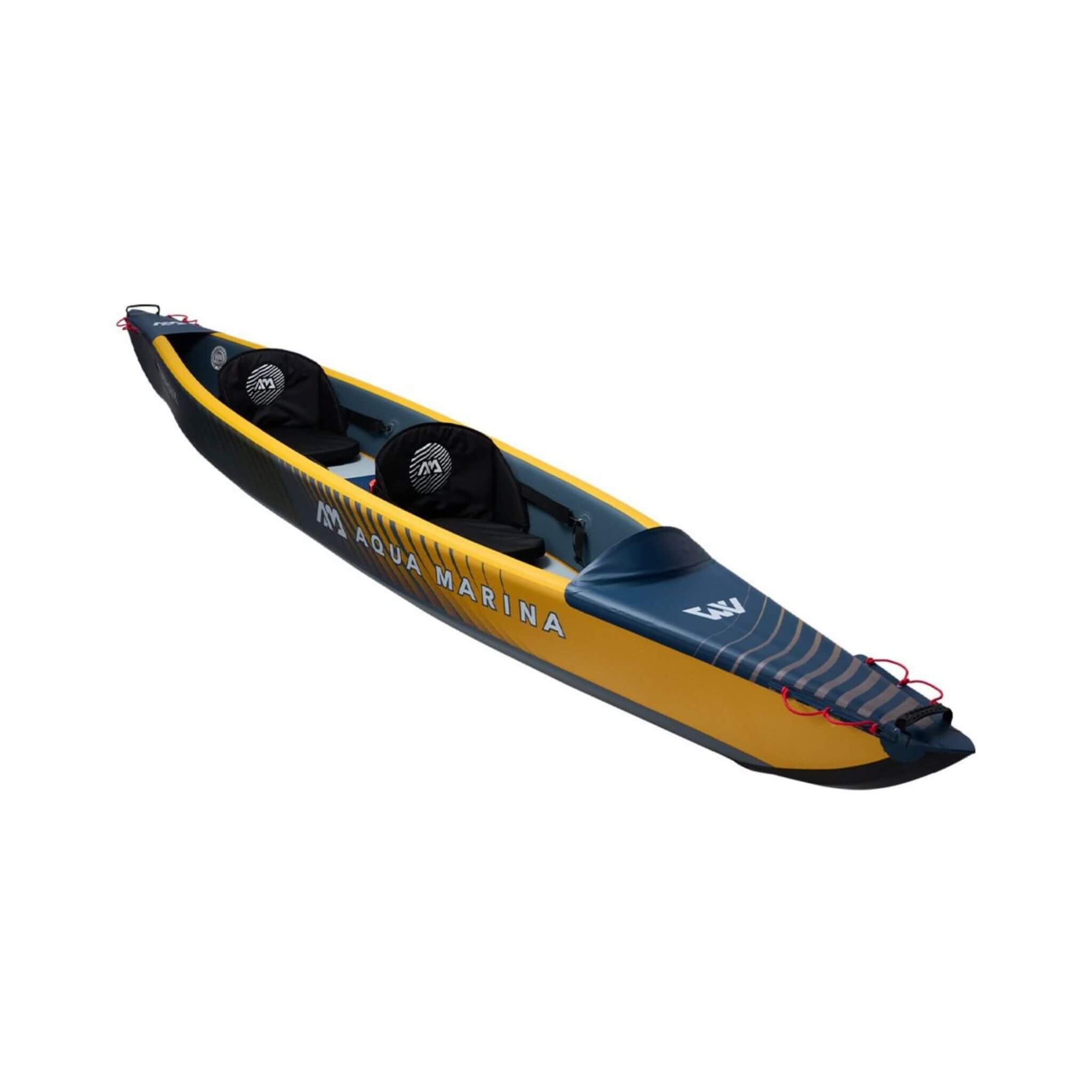 Aqua Marina Tomahawk AIR-K 440 2-Person Inflatable Kayak — 14', High-Pressure, Speed-Focused
